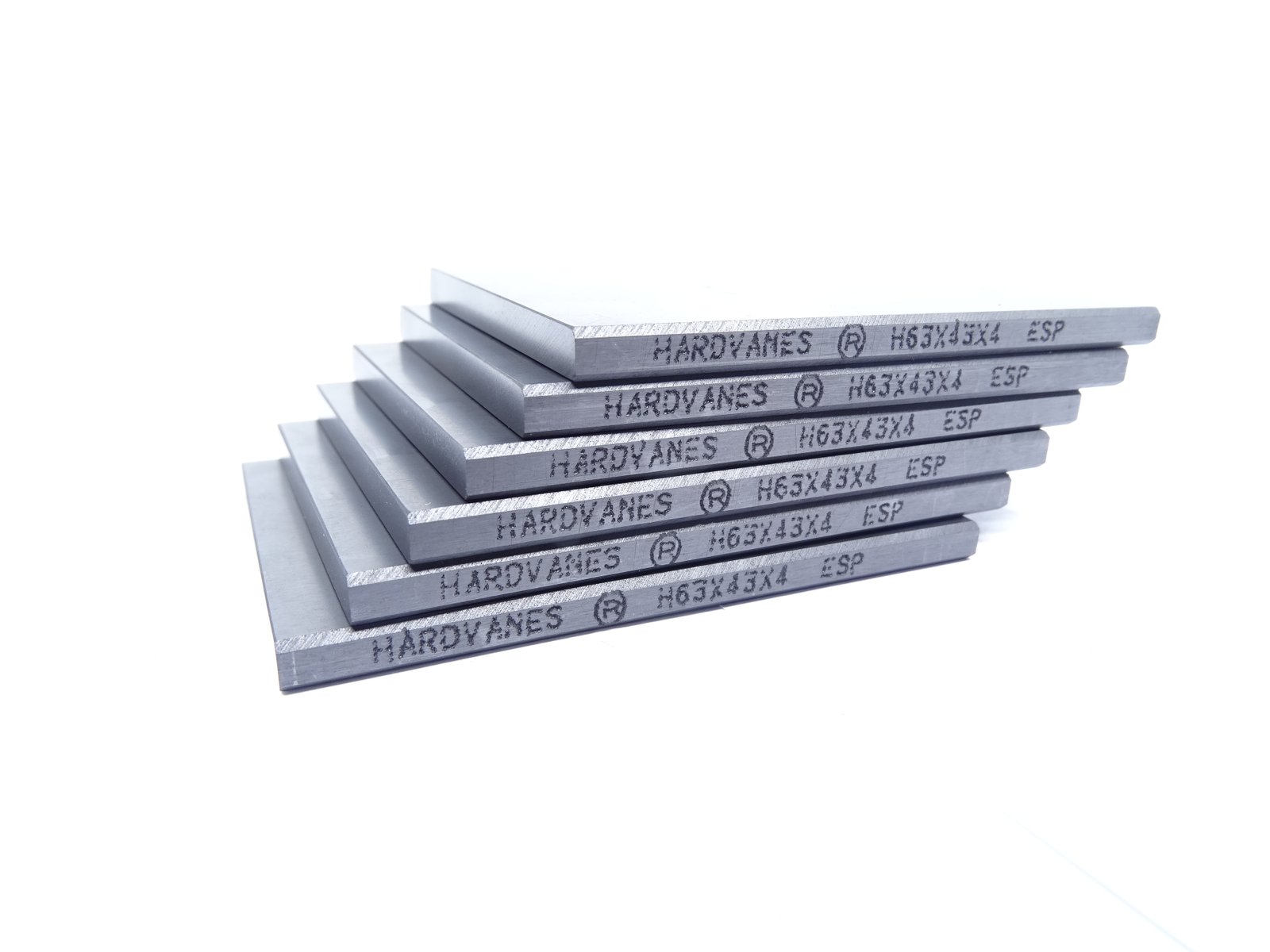 HARDVANES for BECKER VT 3.25 VANES PALETAS ASPAS ALETAS PALAS PALETTE BOMBA DE VACIO ELMO RIETSCHLE VACUUM PUMP H63434/7 - Imagen 2