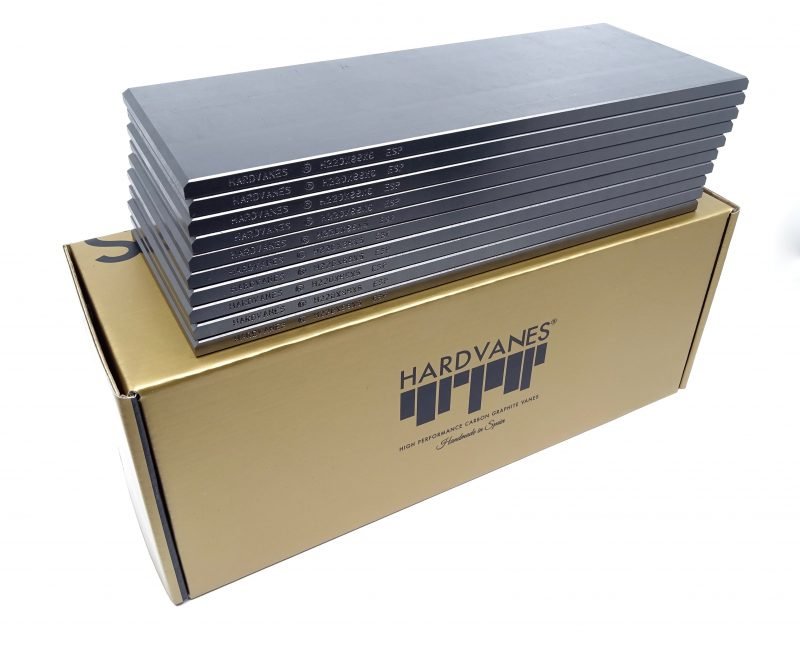 HARDVANES for BECKER VTLF 400 VANES PALETAS ASPAS ALETAS PALAS PALETTE BOMBA DE VACIO ELMO RIETSCHLE VACUUM PUMP H220886