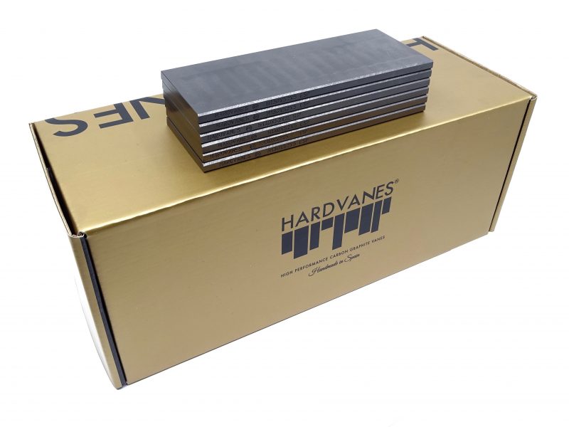 VANES RIETSCHLE DTA 80 VANES PALETAS ASPAS CARBON ALETAS PALAS PALETTE BOMBA DE VACIO ELMO RIETSCHLE VACUUM PUMP H130525/6