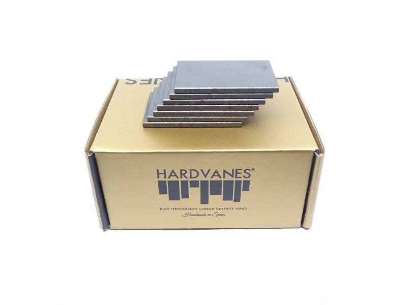 HARDVANES for BECKER DT 3.25 VANES PALETAS ASPAS ALETAS PALAS PALETTE BOMBA DE VACIO ELMO RIETSCHLE VACUUM PUMP H63434/7